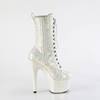 Pleaser - ADORE1040IG Plattformstiefel, Poledance Schuhe - Weiß/Mehrfarben Product image